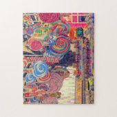 キャンディーショップ棒つきキャンデーツリースイーツ ジグソーパズル (縦)