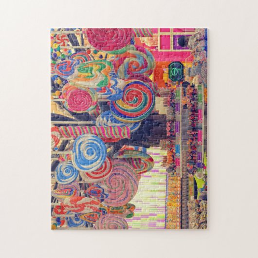 キャンディーショップ棒つきキャンデーツリースイーツ ジグソーパズル (縦)