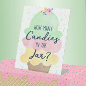 キャンディースアイスクリームパーティー 台座サイン