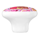 キャンディースイーツガールズルーム セラミックノブ (側面)