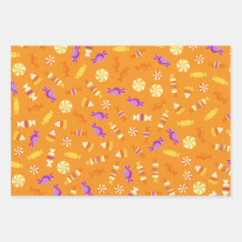 キャンディースイーツデザイン ラッピングペーパーシート