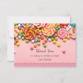 キャンディースイートショップサンキューカード サンキューカード (正面)