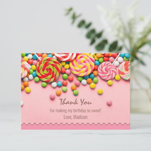 キャンディースイートショップサンキューカード サンキューカード (スタンド正面)