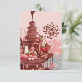 キャンディースグリーティングチョコレートサンキューカード サンキューカード (スタンド正面)