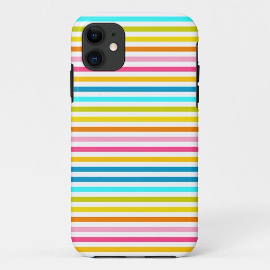 キャンディーストライプス 夏 春 スタイル おしゃれ Case-Mate iPhoneケース (裏面)