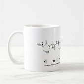 キャンディースペプチド名mug コーヒーマグカップ (左)