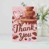 キャンディーズかわいいチョコレートサンキューカード サンキューカード (スタンド正面)