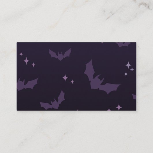 キャンディーズのハロウィーン赤ちゃんシャワーゲームの数 エンクロージャーカード (裏面)