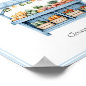 キャンディーズ農家市場男の赤ちゃんシャワー ポスター (角)