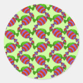 キャンディーツリーカスタマイズ-  ラウンドシール (正面)