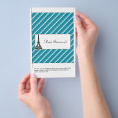 キャンディーバーのラッピング | ありがとう チラシ (ハンドル)