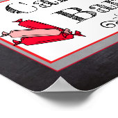 キャンディーバー ウェディング・ベイビーシャワーポスター 看板 ポスター (角)