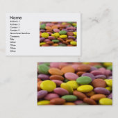 キャンディービジネスカード 名刺 (正面/裏面)