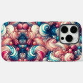 キャンディーフラワーのようなバブルガム Case-Mate iPhoneケース (裏面 (横))