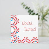 キャンディーペパーミントの招待状 招待状 (スタンド正面)