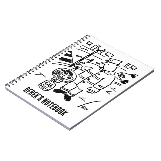 キャンディーポップマンが朝食を料理している ノートブック (左側)