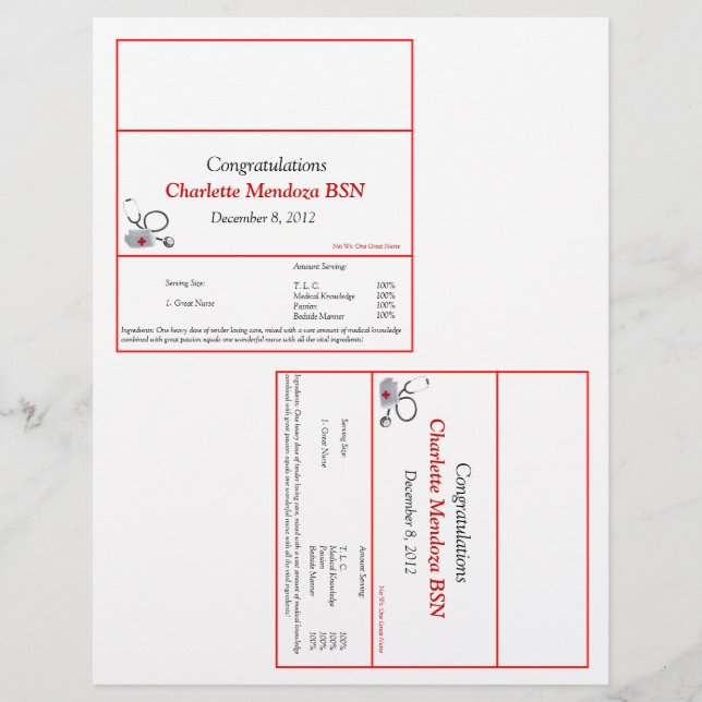 キャンディーラッパー – ナース (正面)