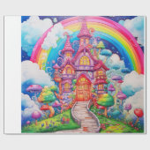 キャンディーワールド ラッピングペーパー (フラット)