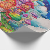 キャンディーワールド ラッピングペーパー (角)