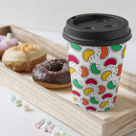 キャンディー カートゥーンパターン 紙コップ