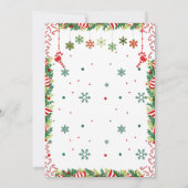 キャンディー・ケイン・ツイスト 招待状 (裏面)