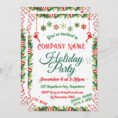 キャンディー・ケイン・ツイスト 招待状 (正面/裏面)