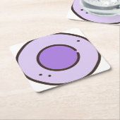 キャンディー スクエアペーパーコースター (アングル)