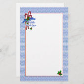 キャンディー·ステーキン·サプライズ·クリスマス·スタティオニア 便箋 (正面/裏面)