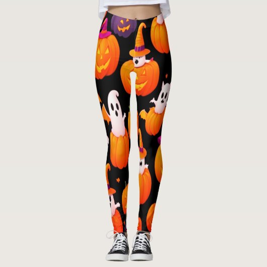 キャンディ不気味ナイトストレッチパンツ レギンス (正面)