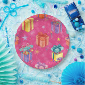 キャンディ付き箱Natasha Us ペーパープレート (パーティー)