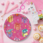 キャンディ付き箱Natasha Us ペーパープレート (パーティー)