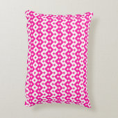 キャンディ女の子らしピンクと白アクセント枕、クッション アクセントクッション (裏面(縦))