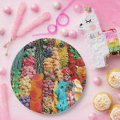 キャンディ好き ペーパープレート (パーティー)