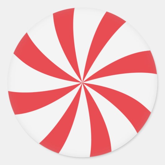 キャンディ封筒用シール ラウンドシール (正面)