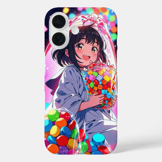 キャンディ幽霊ガール Case-Mate iPhoneケース (裏面)