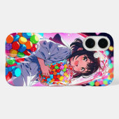 キャンディ幽霊ガール Case-Mate iPhoneケース (裏面 (横))