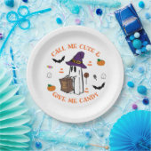 キャンディ幽霊パーティープレート ペーパープレート (パーティー)