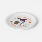 キャンディ幽霊パーティープレート ペーパープレート (アングル)