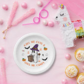 キャンディ幽霊パーティープレート ペーパープレート (パーティー)