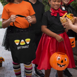 キャンディ得コーン？ハロウィーントリックまたはトリート トートバッグ