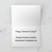 キャンディ扱いにくハートメッセージヴェレンタインのデイカード シーズンカード (内部)