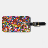 キャンディ振りかけるラゲッジタグ ラゲッジタグ (正面横)