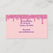 キャンディ振り掛け及びアイシングベーカリー 名刺 (裏面)