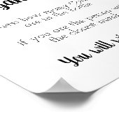 キャンディ推測ゲーム男の赤ちゃん ポスター (角)