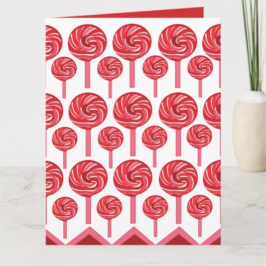 キャンディ棒つきキャンデースウィートキャンディ棒つきキャンデー カード (正面)
