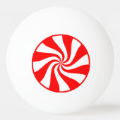 キャンディ渦巻形のル 卓球ボール (裏面)