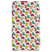 キャンディ漫画のパターン スモールペーパーバッグ (裏面)