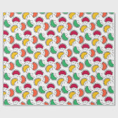 キャンディ漫画のパターン ラッピングペーパー (フラット)