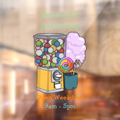 キャンディ漫画イラストレーション ウィンドウサイン (シート2)