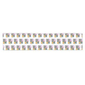 キャンディ漫画イラストレーション ショートテーブルランナー (横)